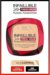 L'Oreal Paris Infaillible 24H Fresh Wear Pudra Fondöten 40 Cashmere ürün görseli 1