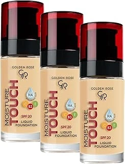 Moisture Touch Foundation No: 108 - Hyaluronik Asitli Nemlendirici Fondöten Spf 20-30 Ml (3 Paketi) ürün görseli 1