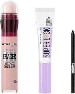 New York Instant Anti Age Eraser Kapatıcı - 05 Brighten & New York Super Lock Brow Glue Kaş Sabitleyici Maskara & Tattoo Mini Jel Göz Kalemi Hediyeli ürün görseli 1