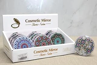 Mandala Desenli Hareketli Sulu El Aynası - Model 3 ürün görseli 1
