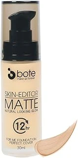 Bote Makeup Skin-Editor Matte Looking Glow For Me Foundation 02 ürün görseli 1