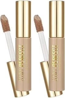 Stay Perfect Yüksek Pigmentli & Yarı Mat Bitişli Likit Kapatıcı 006 Medium Beige (2 Paketi) ürün görseli 1