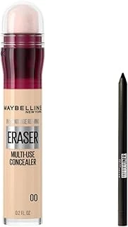 New York Instant Anti Age Eraser Kapatıcı - 00 Ivory & Tattoo Mini Jel Göz Kalemi Hediyeli ürün görseli 1