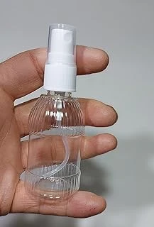 100 Adet Boş Şişe Spreyli Kolonya Şişesi Doldurulabilir Cep Plastik Parfüm Şişesi 50 Ml ürün görseli 1