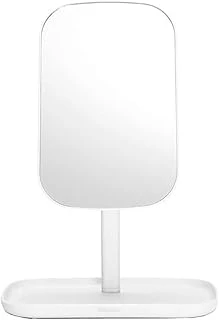 Brabantia Renew 360° Ayarlanabilir Makyaj Banyo Aynası Stand Depolama Tepsisi (Beyaz) Makyaj Için Kaymaz Tepsi Seti, Takı, Tıraş Aksesuarları ürün görseli 1