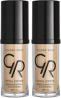Total Cover 2Si1 Arada Kapatıcı Fondöten No: 05 Cool Sand - 30 Ml (2 Paketi) ürün görseli 1