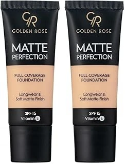Matte Perfection Foundation - Cool 03 - Yoğun Kapatıcı Mat Fondöten (2 Paketi) ürün görseli 1