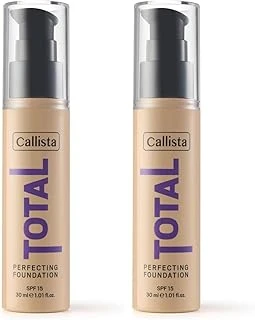 Callista Total Perfecting Fondöten 250 Sand (2 Paketi) ürün görseli 1