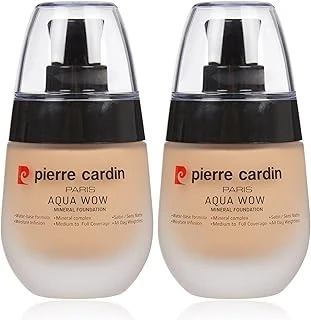 Pierre Cardin Aqua Wow Mineralli Su Bazlı Fondöten Light Skin With Neutral (30 Ml) (2 Paketi) ürün görseli 1