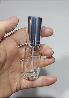 15 Adet Boş Gümüş Kapaklı Kolonya Şişesi Doldurulabilir Cep Cam Parfüm Şişesi 20 Ml 8697431718545 ürün görseli 1