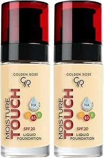 Moisture Touch Foundation No: 101 - Hyaluronik Asitli Nemlendirici Fondöten Spf 20-30 Ml (2 Paketi) ürün görseli 1