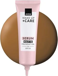 Avon Make Up + Care 3Ü 1 Arada Mat Fondöten 30 Ml. 420G Caramel ürün görseli 1
