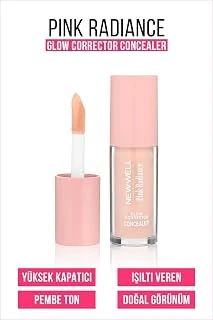 New Well Pink Radiance Glow Corrector Concealer Pembe Işıltılı Parlaklık Düzeltici Kapatıcı 8 Gr, T1188 ürün görseli 1