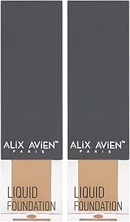 Alix Avien Güneş Koruyucu Spf35 Nemlendirici Etkili Kremsi Likit Fondöten - Liquid Foundation 305 Warm Sand (2 Paketi) ürün görseli 1