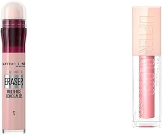 New York Instant Anti Age Eraser Kapatıcı- 05 Brighten & New York Lifter Gloss Nemlendirici Dudak Parlatıcısı - 004 Silk ürün görseli 1