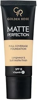 Matte Perfection Foundation - Warm 01 - Yoğun Kapatıcı Mat Fondöten ürün görseli 1