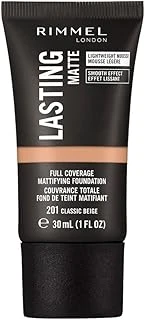 Rimmel London Lasting Matte Foundation 201 Bej 30 Ml ürün görseli 1