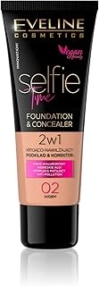 Eveline Cosmetics Selfie Time Vegan Fondöten & Concealer 30 Ml Ivory ürün görseli 1