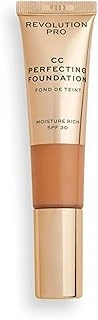 Revolution Güneş Koruyuculu Spf 30 Fondöten Cc Perfecting F10 26 Ml Koyu ürün görseli 1