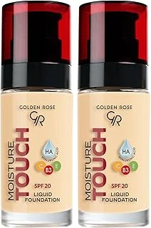 Moisture Touch Foundation No: 103 - Hyaluronik Asitli Nemlendirici Fondöten Spf 20-30 Ml (2 Paketi) ürün görseli 1