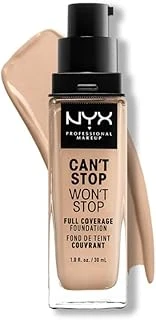 Professional Makeup Can'T Stop Won'T Stop Full Coverage Foundation, 06 Vanilla, 30 Ml, Mat ürün görseli 1