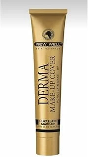 New Well Dövme Kapatıcı Porselen Fondoten 03 Orta Üstü Ten Rengi ürün görseli 1
