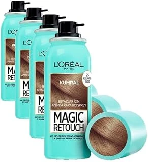 L'Oreal Paris Magic Retouch Beyaz Dipleri Kapatıcı Sprey 75 Ml - Kumral (4 Paketi) ürün görseli 1
