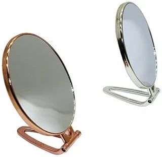 Chermik Yakut-11307-950-1 950-3 (6.5") (Oval) Makyaj Aynası (Çift Taraflı) (Bronz & Gümüş Pls.Çerçeve) (Katlanır Ayaklı)*72 ürün görseli 1