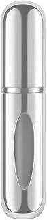 Kyrotech 5Ml Metal Taşınabilir Parfüm Şişesi, Doldurulabilir Seyahat Parfüm Atomizeri, Alüminyum Gövdeli Kolonya Dispenseri, Sızdırmaz Mini Cep Boyu Sprey Şişesi, Uçak Kabin Uyumlu Unisex (Gümüş) ürün görseli 1