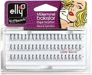 Elly Uzun Tekli Takma Kirpik 1 Paket ürün görseli 1
