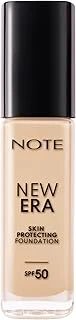 Note Cosmetics New Era Skin Protecting 110 Ivory Nemlendirici Etkili Spf 50 Hyaluronik Asitli Fondöten ürün görseli 1