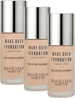 Sheida Sıvı Fondöten 40 Ml No:10 (3 Paketi) ürün görseli 1