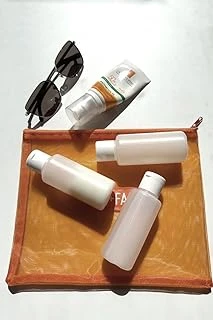 Refsan Flip Kapaklı Şeffaf Seyehat Seti 3'Lü Sişe 100Ml ürün görseli 1