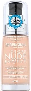 Deborah Milano 24 Ore Perfect Nude Nemli Bitiş Fondöten No: 0 Fair ürün görseli 1