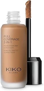 Kiko Milano Fondöten & Kapatıcı-Full Coverage 2-In-1 Foundation & Concealer-120 Neutral-Mat Saten Bitişli ürün görseli 1
