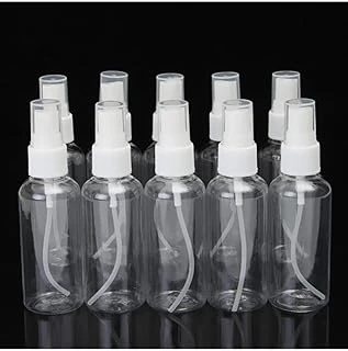 10 Adet 50 Ml Sprey Başlıklı Şişe Kolonya-Dezenfektan Boş Şişesi ürün görseli 1