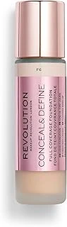 Revolution Conceal & Define Yağsız Fondöten F6 ürün görseli 1