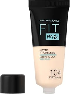 New York Me Matte+Poreless Fondöten - 104 Ivory (30 Ml) ürün görseli 1