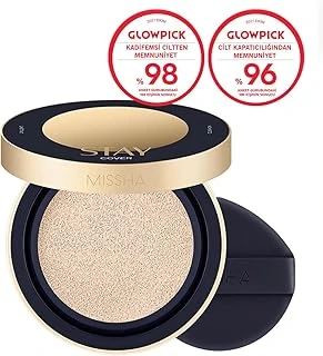 Missha Uzun Süre Kalıcı, Yüksek Kapatıcılık Sağlayan Cushion Spf40++ 15G Stay Cushion (No.21P) ürün görseli 1
