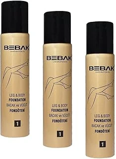 Bebak Bacak Fondöteni (1) Light Tone (3 Paketi) ürün görseli 1