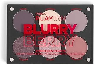 Inglot Playinn Blurry Berry Eye Shadow Palette ürün görseli 1