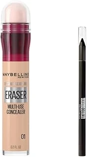 New York Instant Anti Age Eraser Kapatıcı 01 Light & Mini Tattoo Liner Gel Pencil Makyaj Seti ürün görseli 1