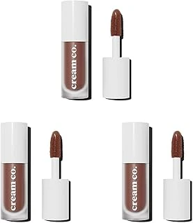 Cream Co. Likit Bronzer Glow Sculpt Moonrise, Kontür Nötr Kahve, Yüz Şekillendirici Nemlendirici Makyaj (3 Paketi) ürün görseli 1