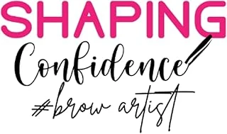 Shaping Confidence Brow Bar Eyebrow Brow Artist: Graph Grid Notebook/Journal (6” X 9”) Eyebrows Quote Brow Artists & Eyebrow Artists ürün görseli 1