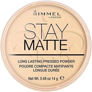 Rimmel London Stay Matte Pressed Powder Pudra 001-Transparent ürün görseli 1