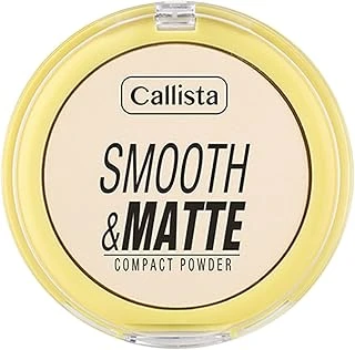 Callista Smooth & Matte Compact Powder Mat Bitişli Toz Pudra - 50 Nude Ivory ürün görseli 1