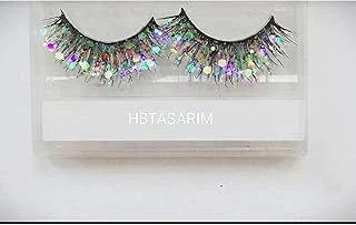 Glitter Simli Takma Kirpik ürün görseli 1