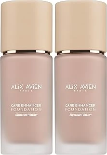 Alix Avien Kırışıklık Karşıtı Nemlendirici Spf30 Parlak Bitişli Fondöten Care Enhancer 820 Burnt Almond (2 Paketi) ürün görseli 1
