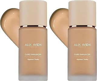 Alix Avien Kırışıklık Karşıtı Nemlendirici Spf30 Parlak Bitişli Fondöten Care Enhancer 816 Amber Honey (2 Paketi) ürün görseli 1