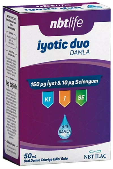 Nbt Life İyotic Duo Damla 50 ml ürün görseli 1